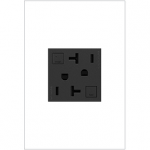 Legrand AGFTR2202G4 - Adorne® 20A Tamper-Resistant Self-Test GFCI Outlet, Graphite