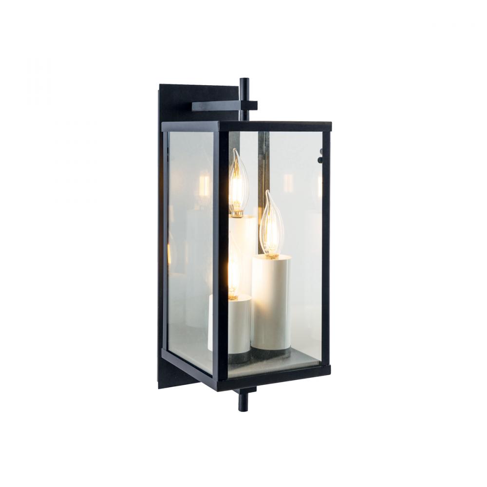 Back Bay Outdoor Wall Lights - Matte Black