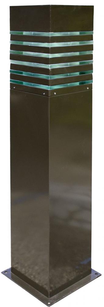 STEEL SQUARE BOLLARD 50W HPS 120V