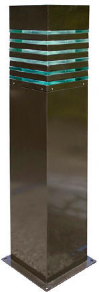 STEEL SQUARE BOLLARD 35W MH 120V