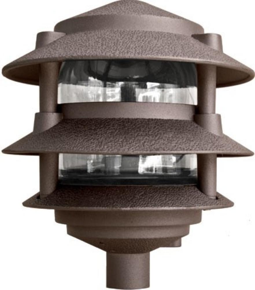 PAGODA FIX 3  TIER 6" TOP 1/2" BASE 6W LED 120V