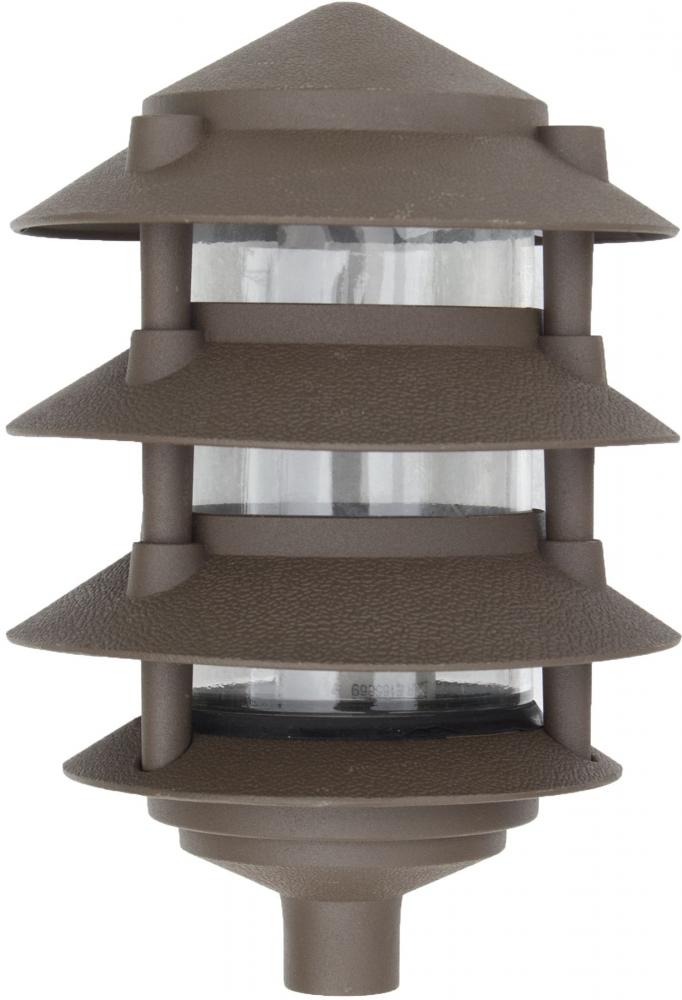 PAGODA FIX 4 TIER 6" TOP 1/2" BASE 13W DL-S13-GU24 120