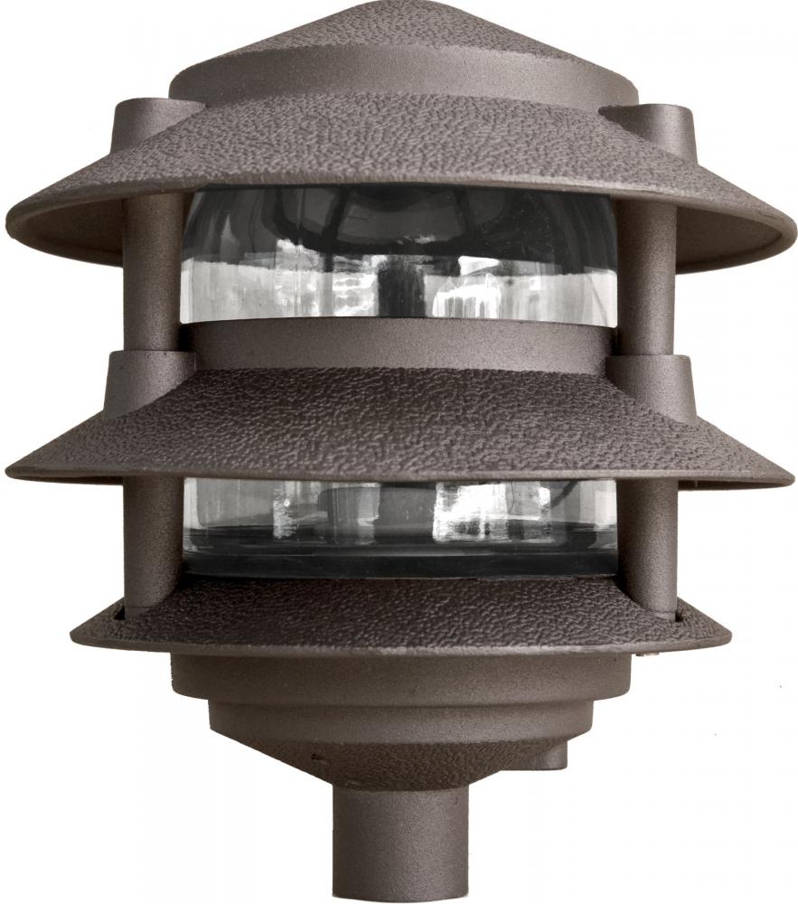 PAGODA FIX 3 TIER 10"TOP 1/2"BASE 4W LED 120V