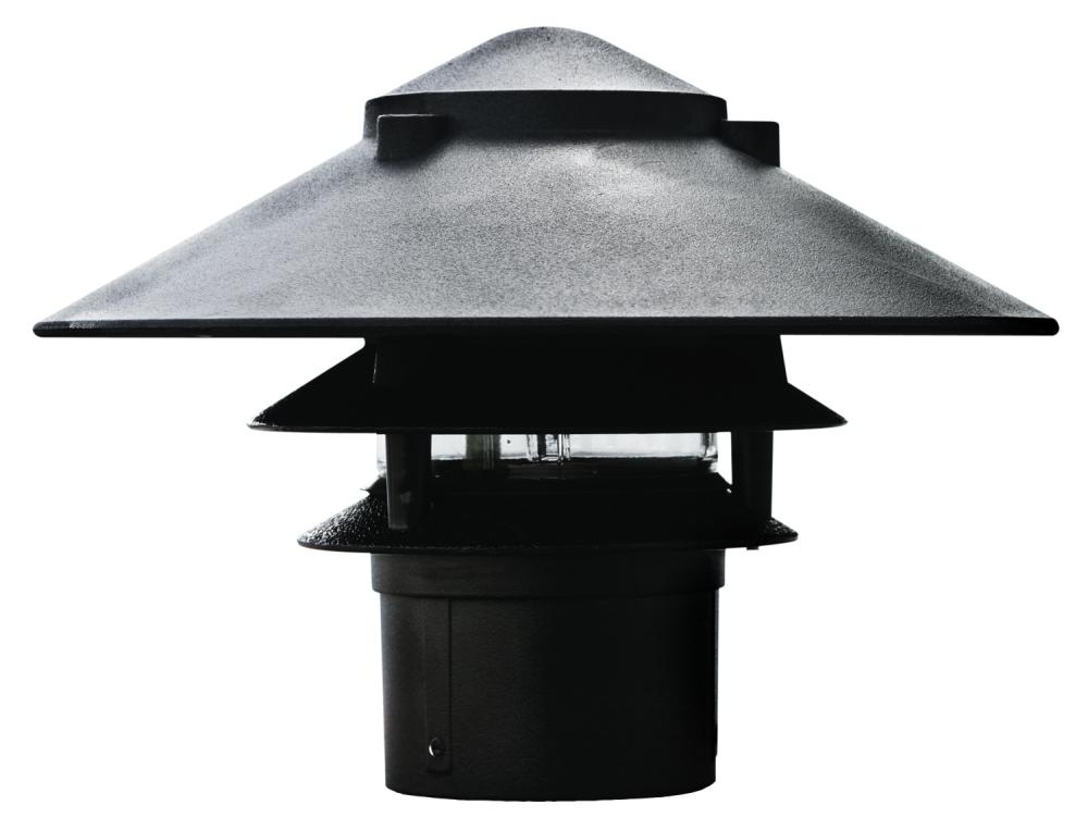 PAGODA FIX 3 TIER 10"TOP 3"BASE 4W LED 120V