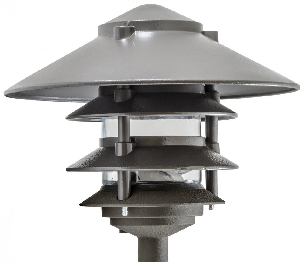 PAGODA FIX 4 TIER 10"TOP 3"BASE 13W DL-S13-GU24 120V