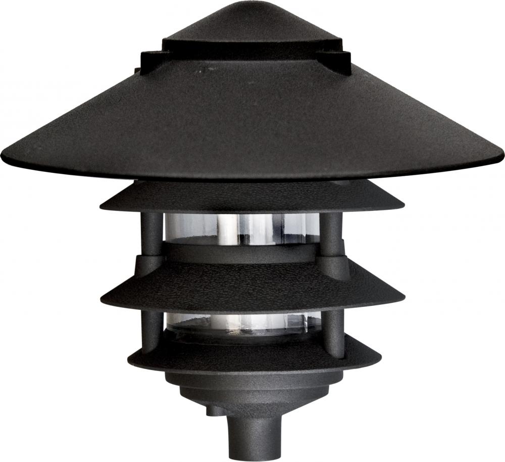 PAGODA FIX 4 TIER 10"TOP 1/2"BASE INCAND 120V