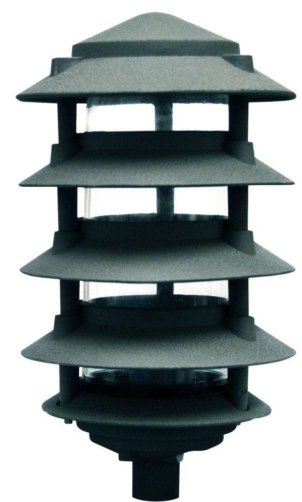 PAGODA FIX 5 TIER 6" TOP 1/2" BASE 6W FILAMENT LED 120