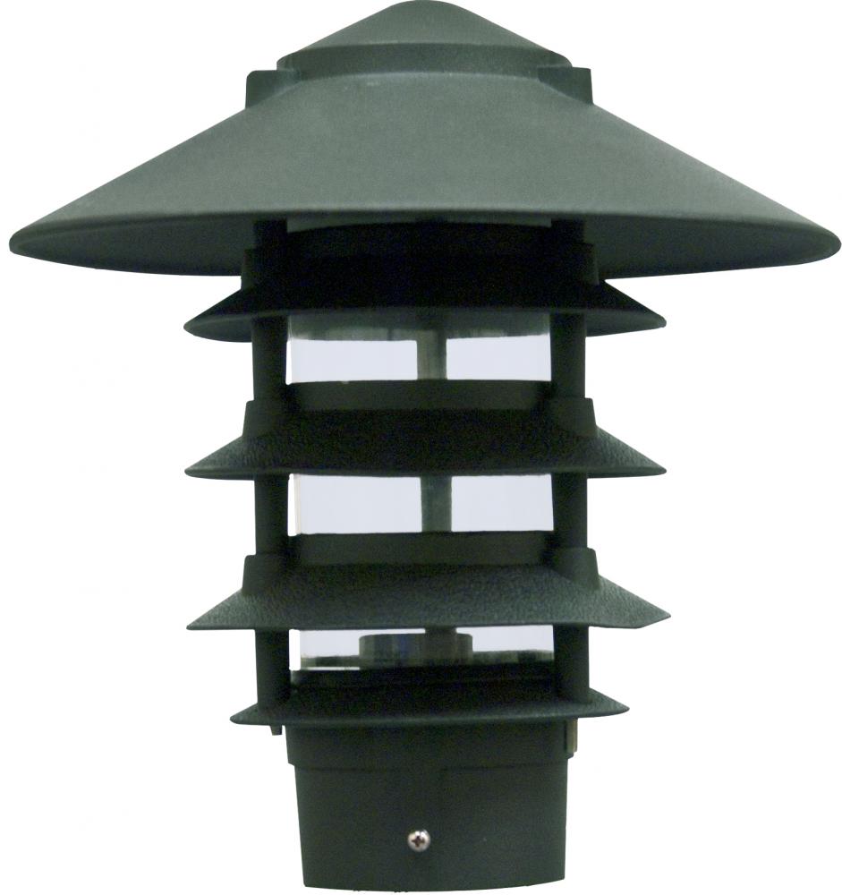 PAGODA FIX 5 TIER 10"TOP 3"BASE 6W FILAMENT LED 120V