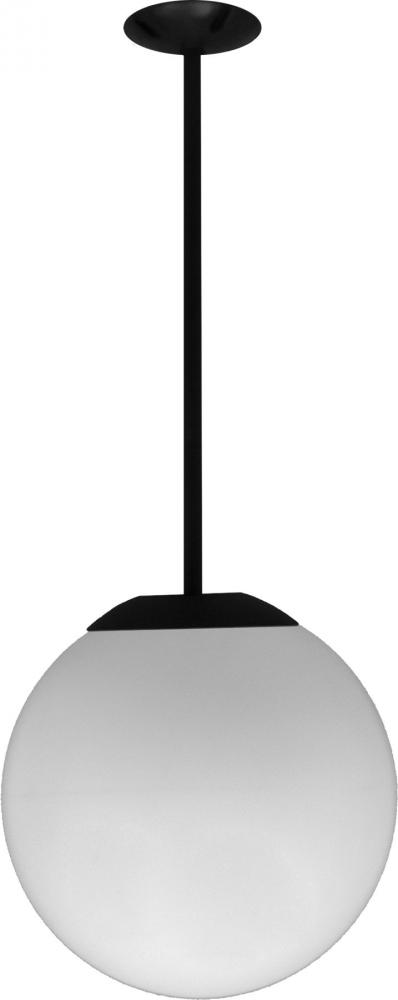 16" CEILING GLOBE FIX 18" DROP 16W LED 120V