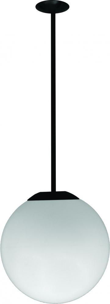 16" CEILING GLOBE FIX 24" DROP 150W INCAND 120V