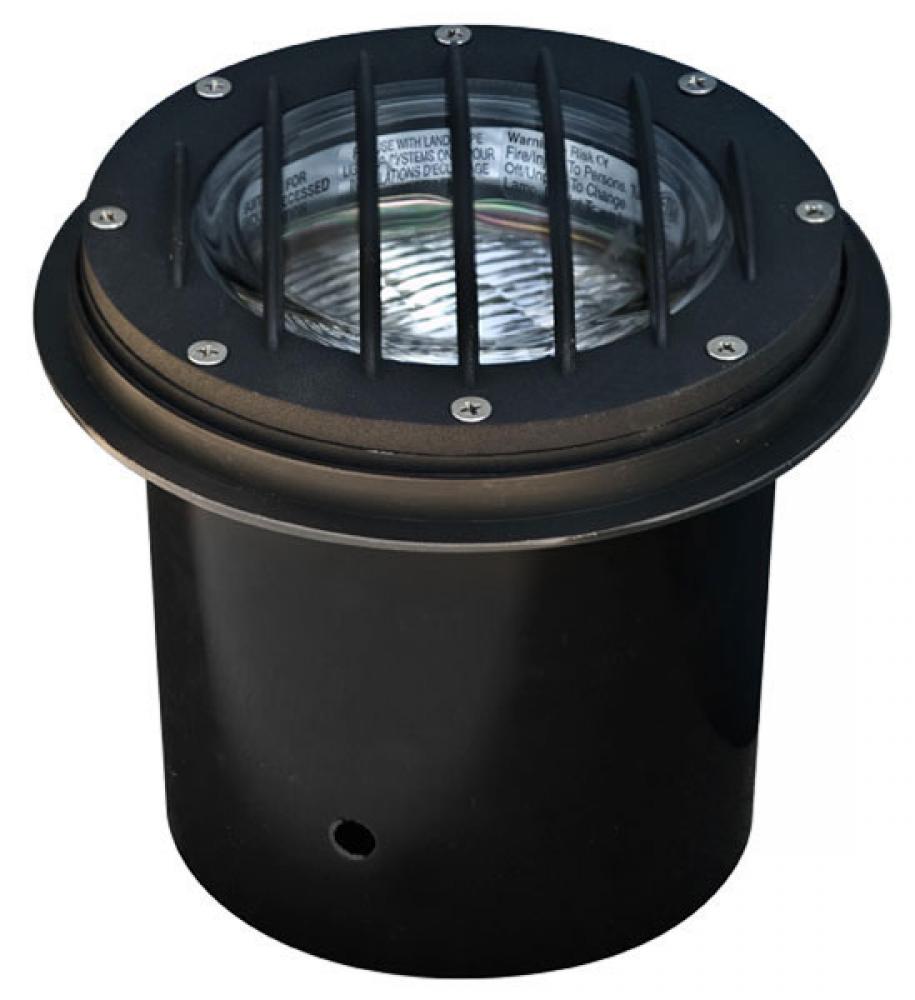 WELL LIGHT W/GRILL W/SLV 4W LED PAR36 12V