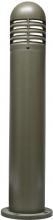 Dabmar D180-LED112-BZ-AMB - Fiberglass Bollard Medium Base 25 Watt Amber LED 120-277 Volts