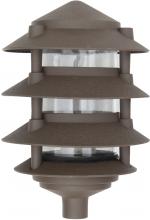 Dabmar D5213-BZ - PAGODA FIX 4 TIER 6" TOP 1/2" BASE 13W DL-S13-GU24 120