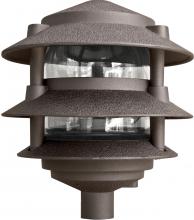 Dabmar D5300-LED4-BZ - PAGODA FIX 3 TIER 10"TOP 1/2"BASE 4W LED 120V