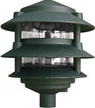 Dabmar D5307-G - PAGODA FIX 3 TIER 6" TOP 3"BASE 13W DL-S13-GU24 120V