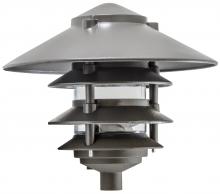 Dabmar D5402-BZ - PAGODA FIX 4 TIER 10"TOP 3"BASE 13W DL-S13-GU24 120V