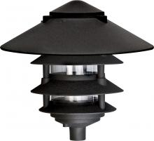 Dabmar D5410-B - PAGODA FIX 4 TIER 10"TOP 1/2"BASE INCAND 120V