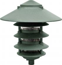 Dabmar D5572-G - PAGODA FIX 5 TIER 10"TOP 3"BASE 13W DL-S13-GU24 120V