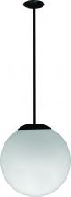 Dabmar D7502-24-B - 18" CEILING GLOBE FIX 24" DROP 250W INCAND 120V