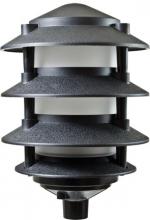 Dabmar FG5100-LED12-B - PAGODA FIX 4 TIER 6" TOP 1/2" BASE 12W G24-LED 120-277