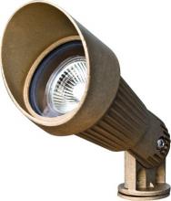 Dabmar LV26-LED7 - SOLID BRASS W/HOOD SPOT LIGHT 7W LED MR-16 12V