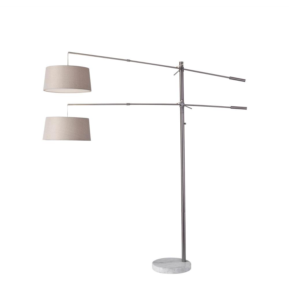 Manhattan Two-Arm Arc Lamp