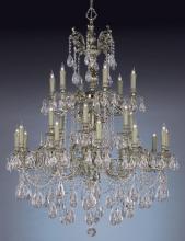 Crystorama 2724-OB-CL-S - Crystorama Novella 24 Light Clear Swarovski Strass Crystal Chandelier