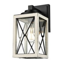 DVI DVP43371BK+BIW-CL - County Fair Small Sconce