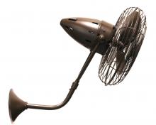  BP-BZZT-MTL - Bruna Parede wall fan in Bronzette finish.