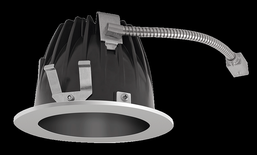 RECESSED DOWNLIGHTS 12 LUMENS NDLED4RD 4 INCH ROUND UNIVERSAL DIMMING 50 DEGREE BEAM SPREAD 2700K