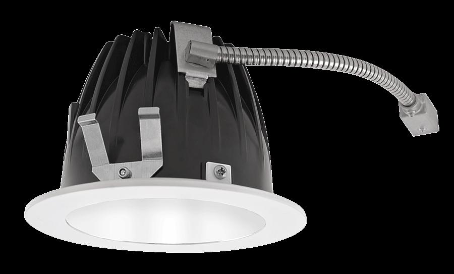 RECESSED DOWNLIGHTS 12 LUMENS NDLED4RD 4 INCH ROUND UNIVERSAL DIMMING 50 DEGREE BEAM SPREAD 2700K