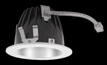 RAB Lighting NDLED4RD-50YYHC-M-W - RECESSED DOWNLIGHTS 12 LUMENS NDLED4RD 4 INCH ROUND UNIVERSAL DIMMING 50 DEGREE BEAM SPREAD 2700K