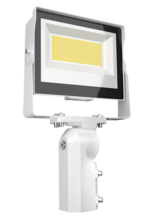 RAB Lighting X17XFU80SFW - FLOODLIGHTS 5356-11509 LUMENS X17 ADJUSTABLE 80/60/40W FIELD ADJUSTABLE CCT 5000/4000/3000K SLIPFI