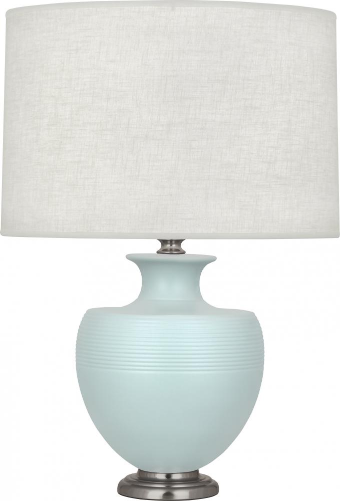 Matte Sky Blue Michael Berman Atlas Table Lamp