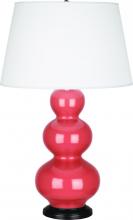 Robert Abbey ML41X - Melon Triple Gourd Table Lamp