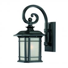 Acclaim Lighting 8102BK - Somerset Collection Wall-Mount 1-Light Outdoor Matte Black Light Fixture