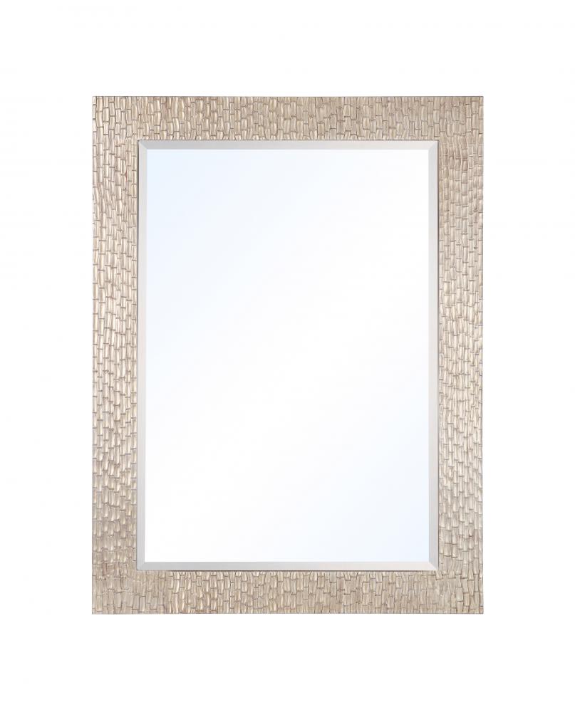 Lamar Wall Mirror - Silver Leaf