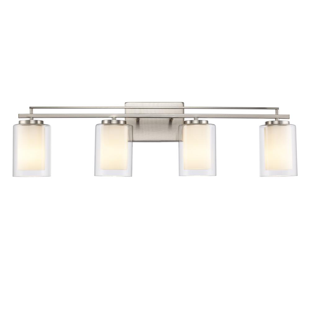 Lisbon Vanity Lighting Brushed Nickel