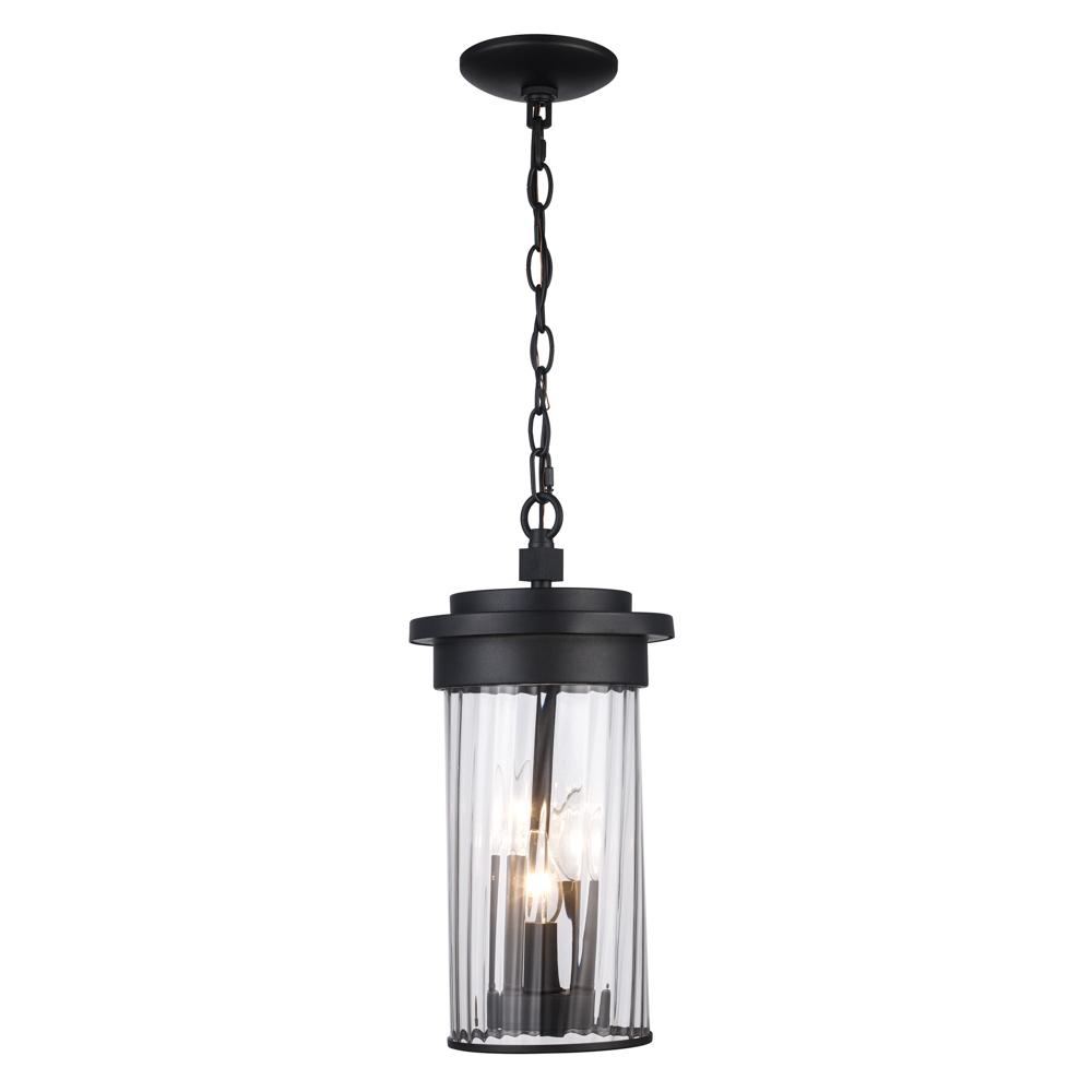 Carmel Outdoor Hanging Lights Black