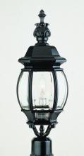 Trans Globe 4061 BK - Parsons 3-Light Traditional French-inspired Post Mount Lantern Head