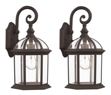 Trans Globe 4181-2 BK - Wentworth 17" Wall Lantern