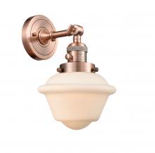  203SW-AC-G531-LED - Oxford - 1 Light - 8 inch - Antique Copper - Sconce