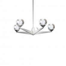 Modern Forms US Online PD-82024-SN - Double Bubble Chandelier Light