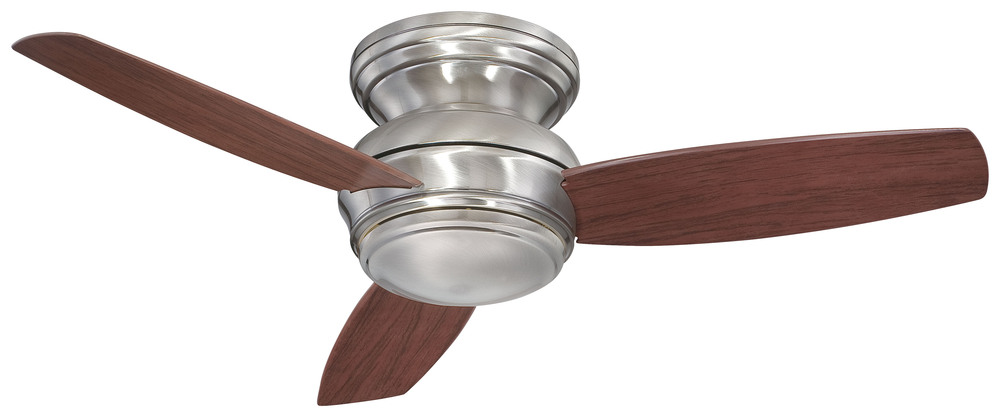 44" LED FLUSH MOUNT CEILING FAN