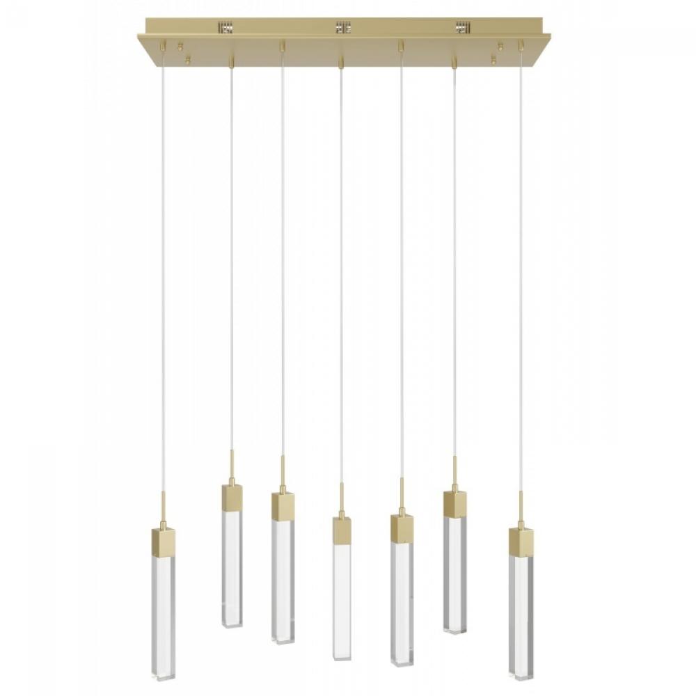 THE ORIGINAL GLACIER AVENUE COLLECTION 7 LIGHT PENDANT FIXTURE