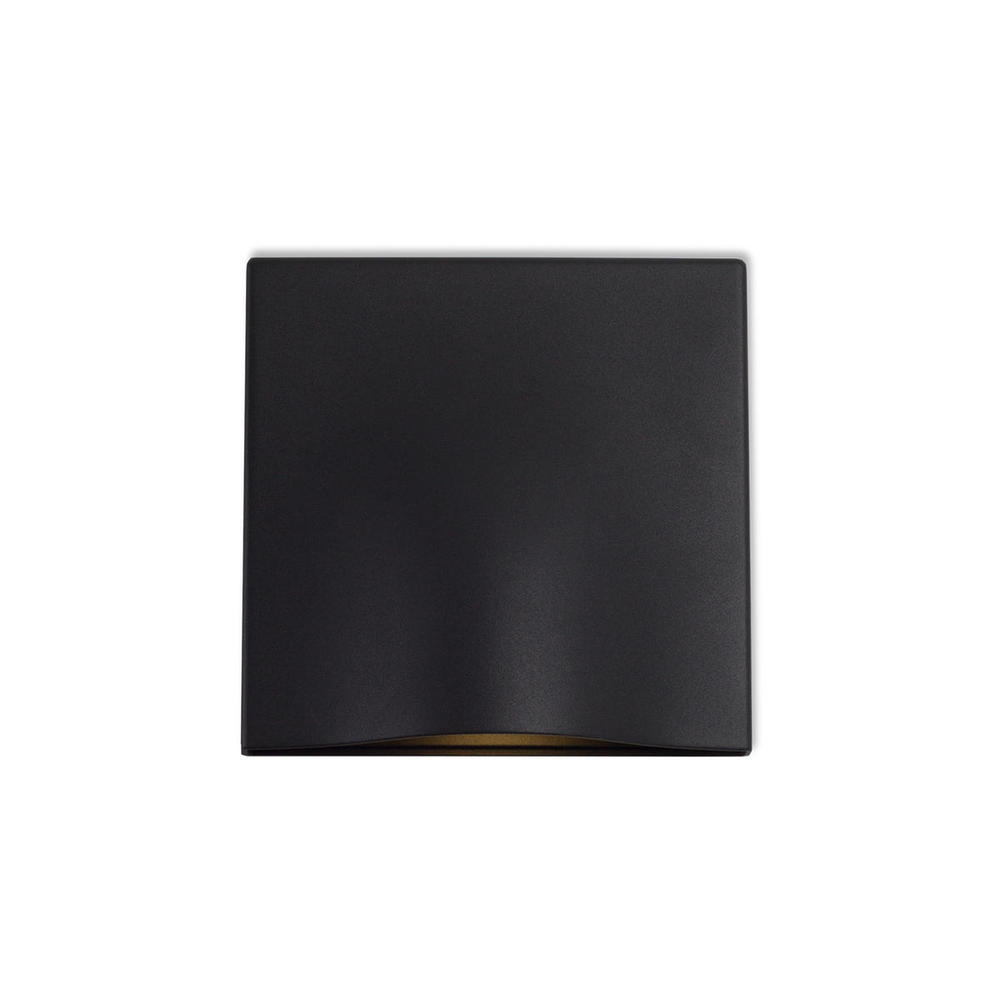 Lenox Black LED Exterior Wall Sconce