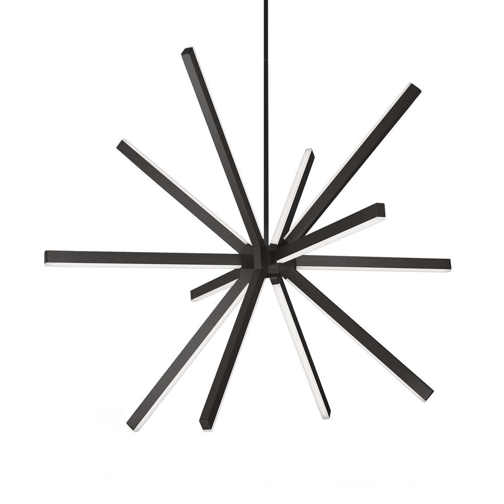 Sirius 48-in Black LED Chandeliers