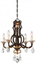 Minka Metropolitan N6454-652 - 4 LIGHT MINI CHANDELIER