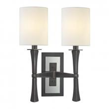 Hudson Valley 2112-OB - 2 LIGHT WALL SCONCE