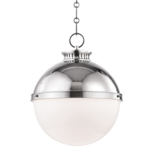 Hudson Valley 4025-PN - 1 LIGHT LARGE PENDANT